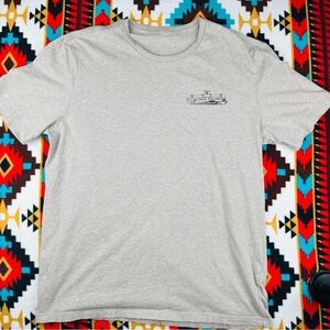 Vintage Carlsbad Pipelines Graphic T-Shirt Mens Large Tan Oil Gas Workwear Tee